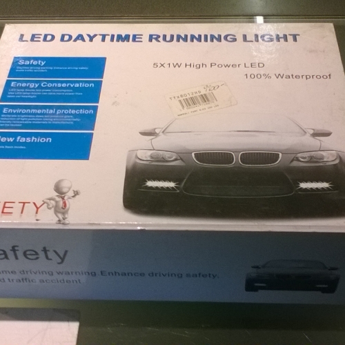 Nappali fény - Led daytime running light TTX8012HD
5x1W High Power LED 9900Ft